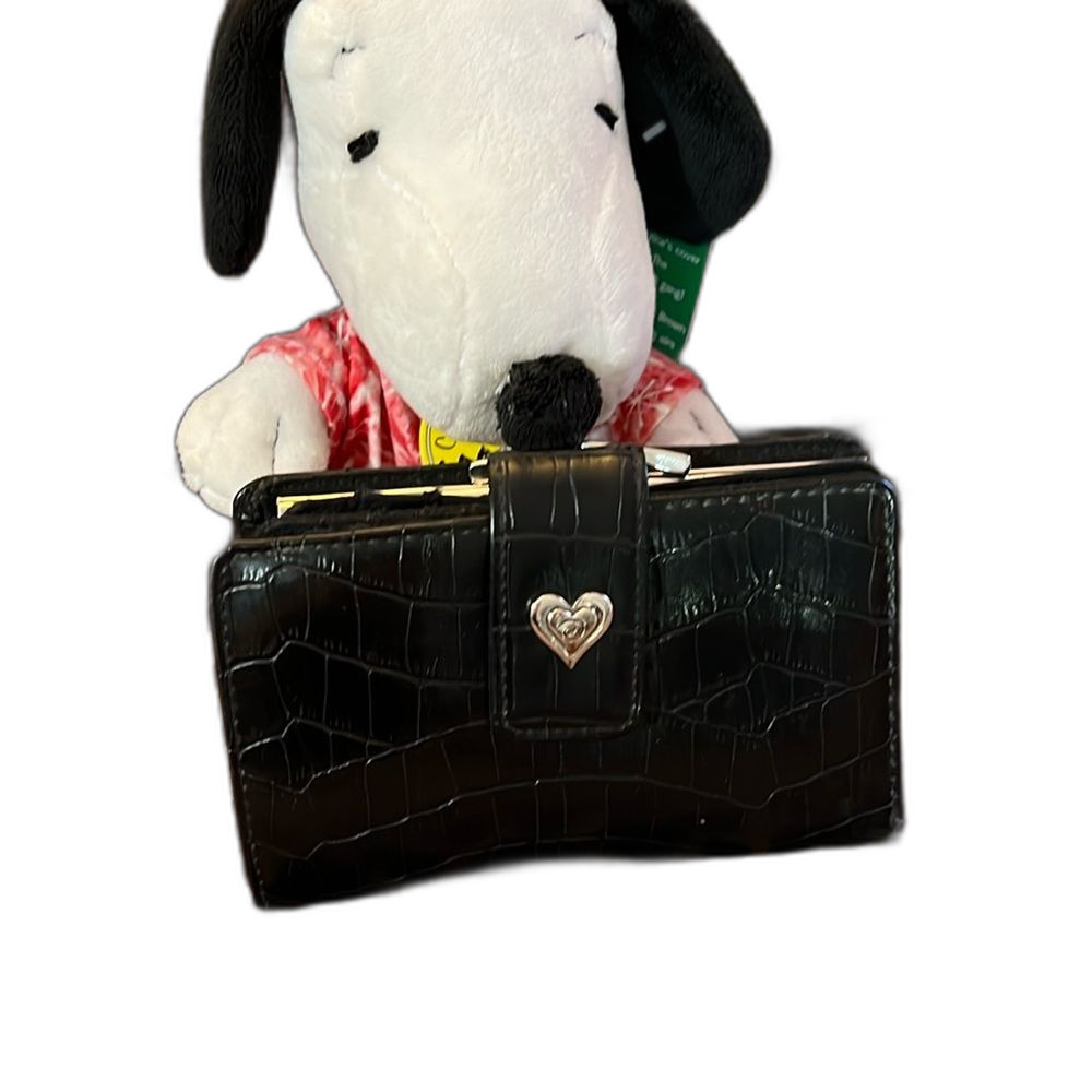 Brighton Black Leather Wallet